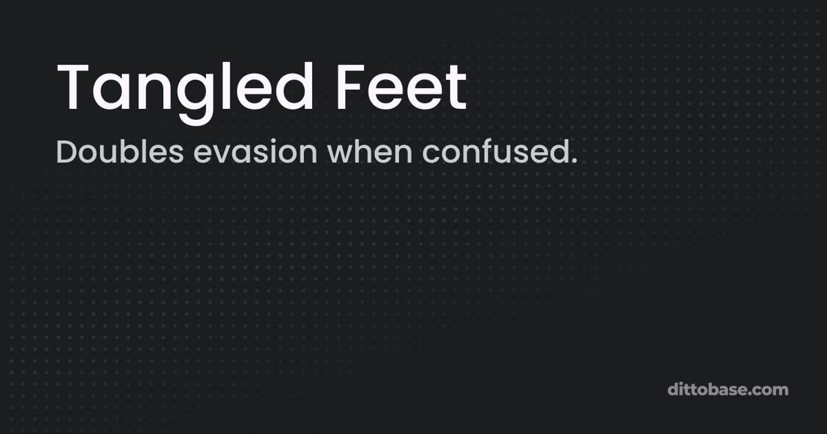 Tangled Feet - Pokémon Brilliant Diamond and Shining Pearl Ability ...