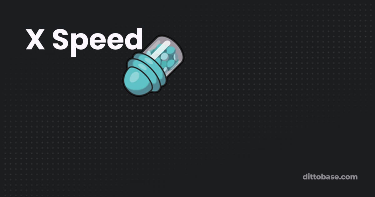 X Speed | Pokémon Item | Dittobase
