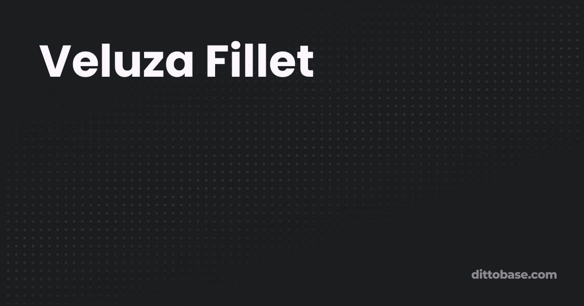 Veluza Fillet | Pokémon Items | Dittobase