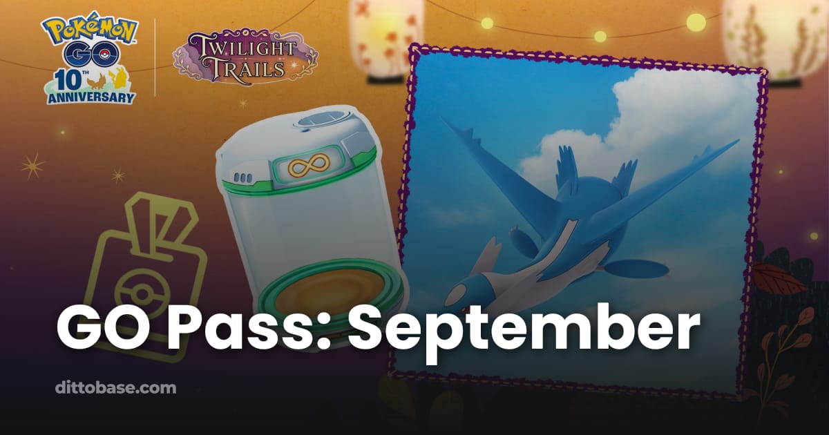 Base Reference Guide Female GO Pass: September | Dittobase
