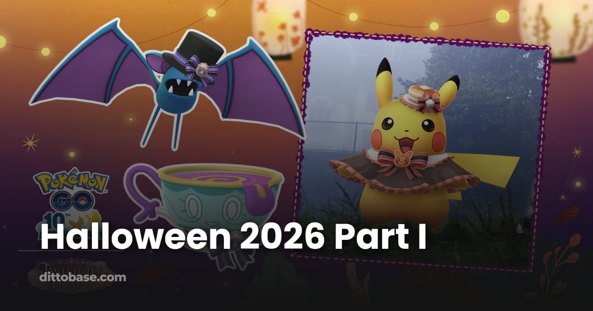Base Reference Guide Female Halloween 2026 Part I | Dittobase