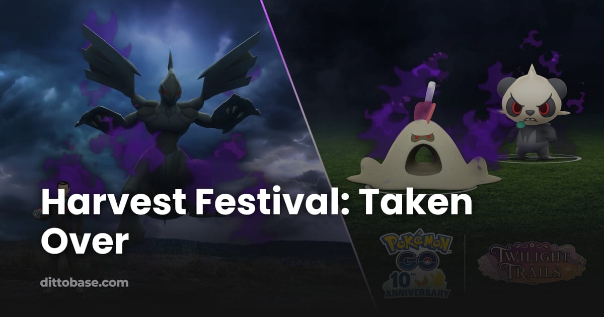 Base Reference Guide Female Harvest Festival: Taken Over | Dittobase