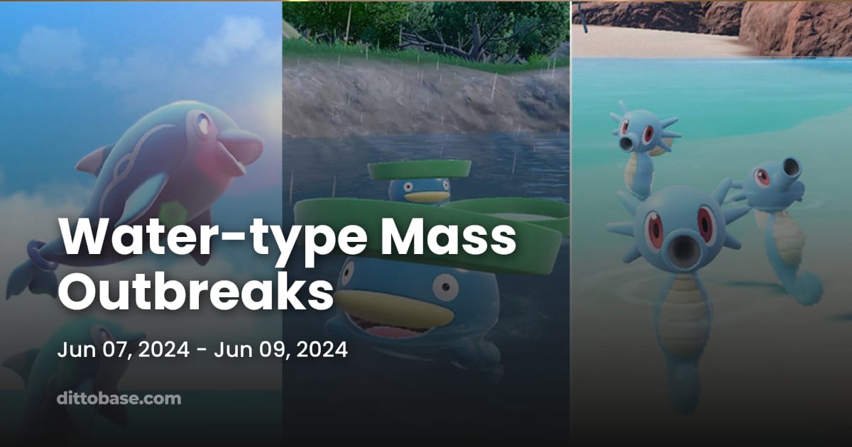 Ditto Water Types Water-type Mass Outbreaks | Dittobase