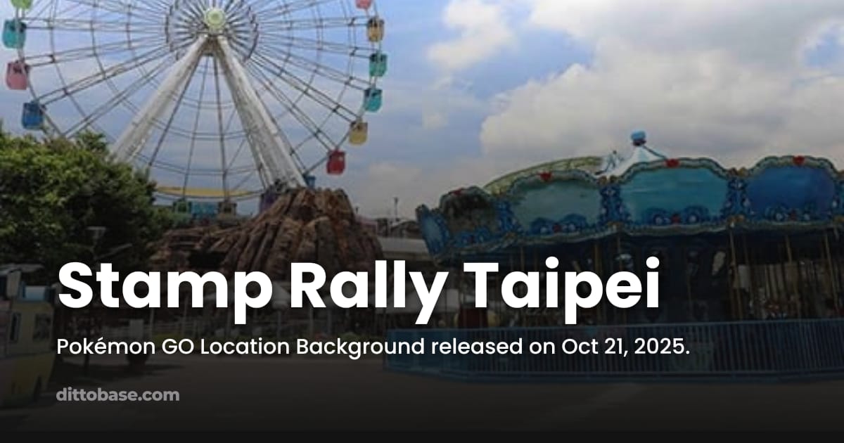 Stamp Rally Layout Stamp Rally Taipei | Dittobase