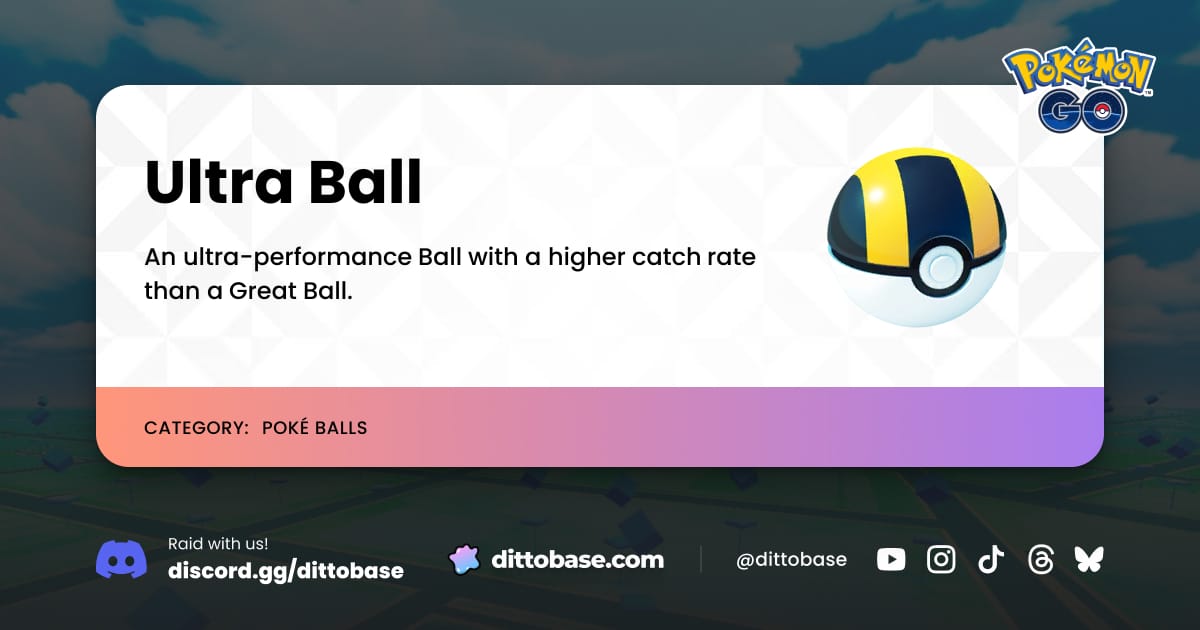 Ultra Ball Ruby Ultra Ball | Dittobase