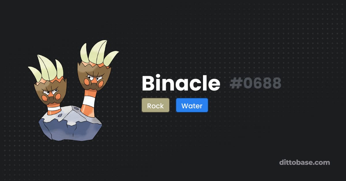 Binacle Binacle | Dittobase