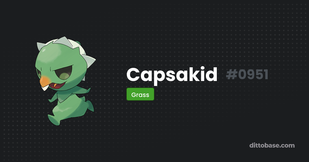 Capsakid Dittobase Pok dex capsakid-dittobase-pok-dex