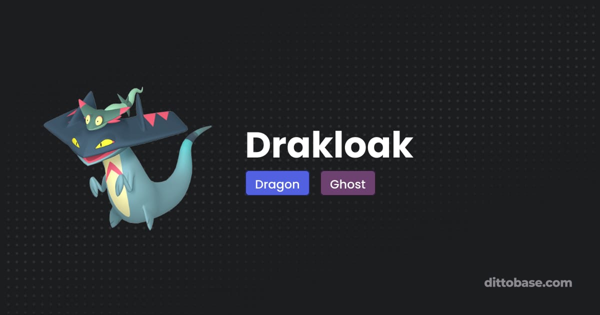 Pokémon Rakloak Drakloak - Pokémon Scarlet and Violet Pokédex | Dittobase