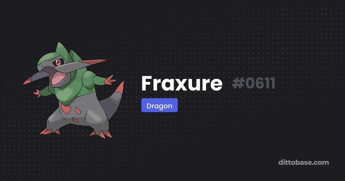 Axew Ditto Pokemon Fraxure Evolution Chart Axew + Goomy Line 1 By KuranaMinamino
