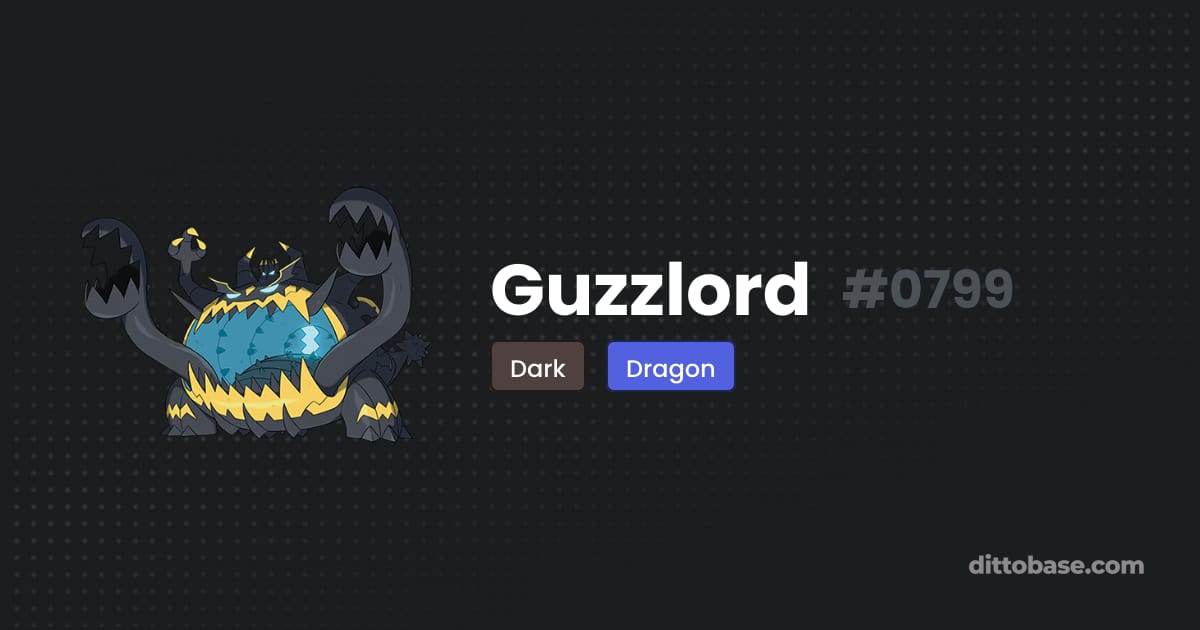 Pokèmon Go/Guzzlord (Ultra Beast) Registered Or Unregistered Tr@de Pokèmon Go/Guzzlord (Ultra Beast) Registered Or Unregistered Tr@de