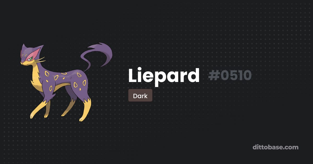 Lierpard Liepard | Dittobase