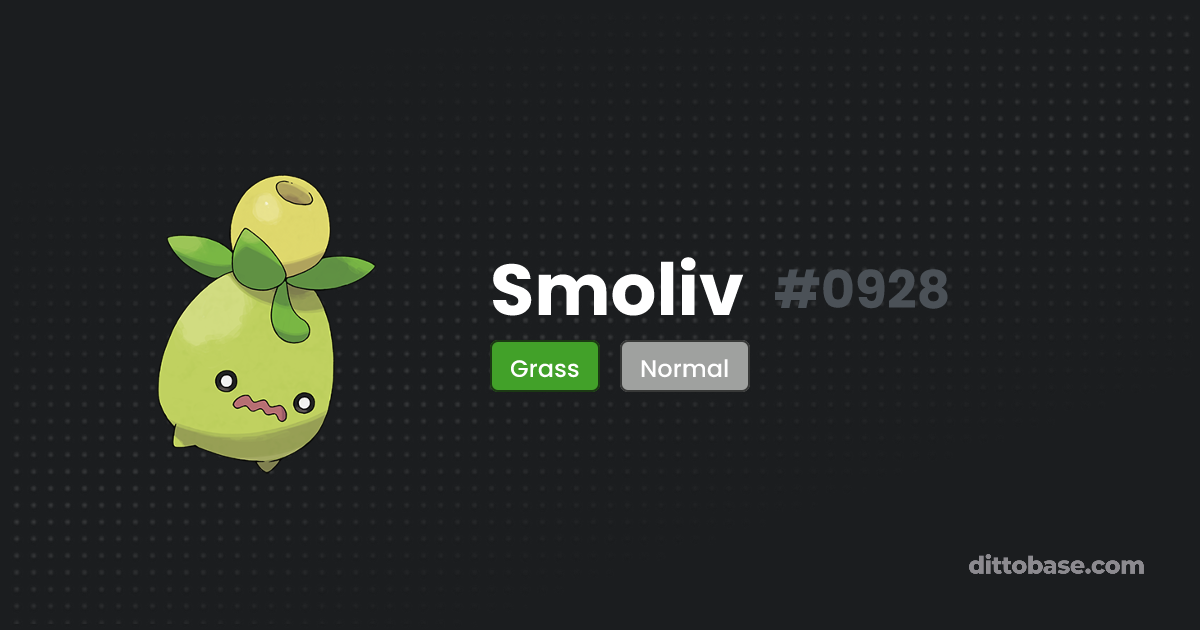 Smoliv Dittobase smoliv-dittobase