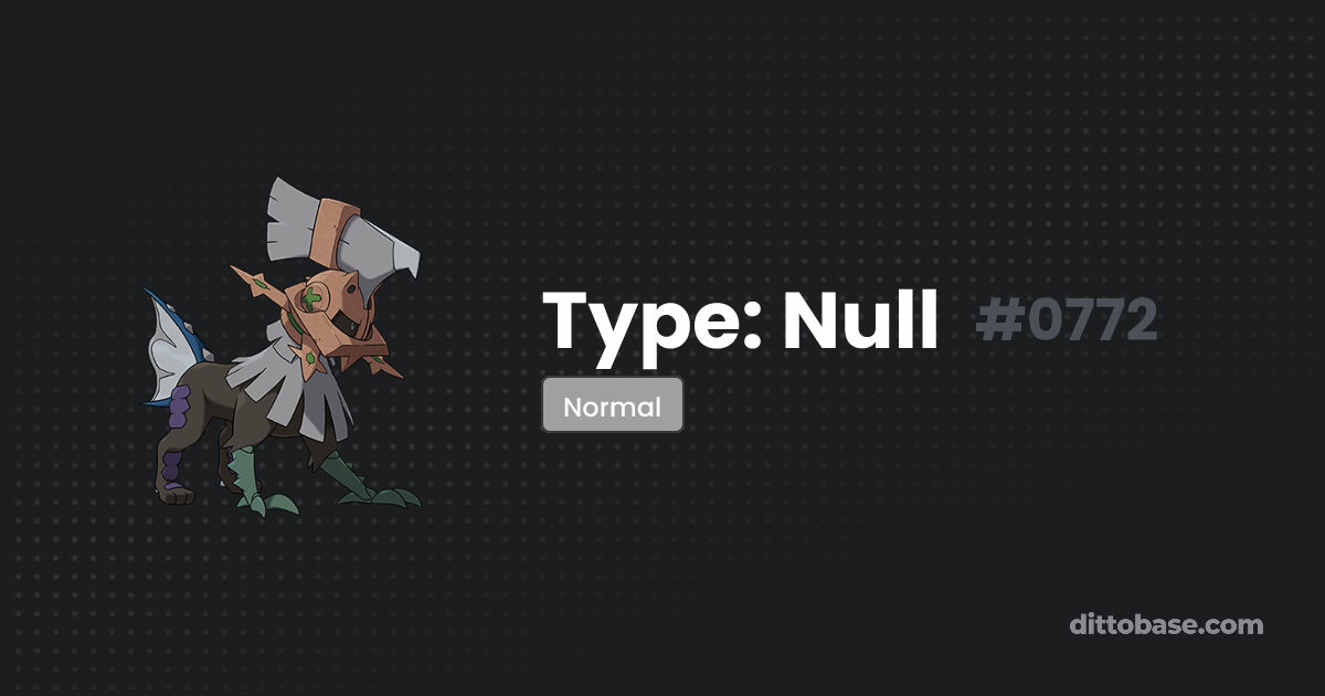 Type Null Dittobase type-null-dittobase