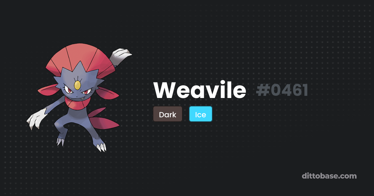 Weavile Dittobase Pok dex weavile-dittobase-pok-dex