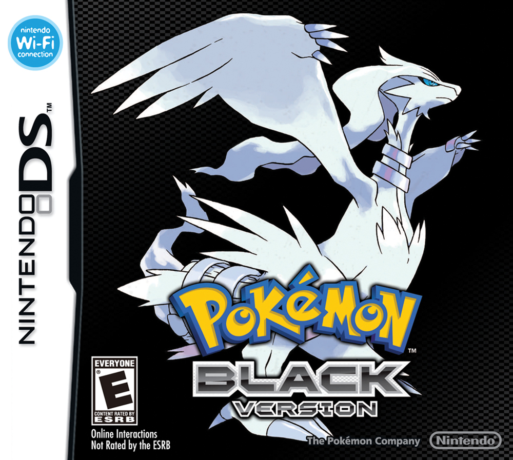 Pokémon Black and White box art