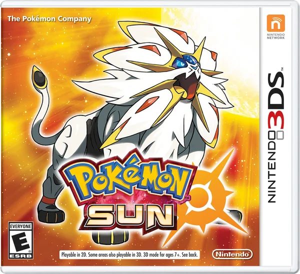 Pokémon Sun and Moon box art