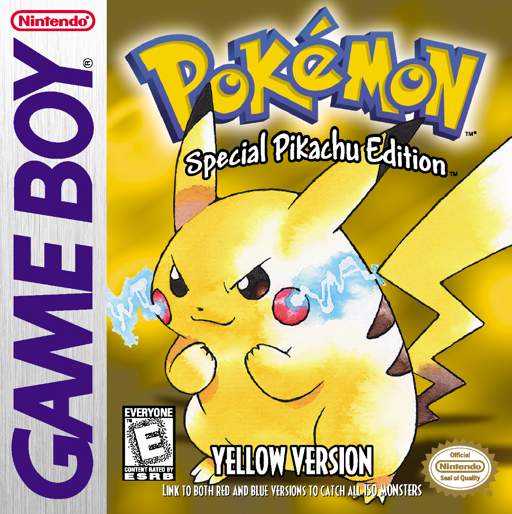 Pokémon Yellow box art